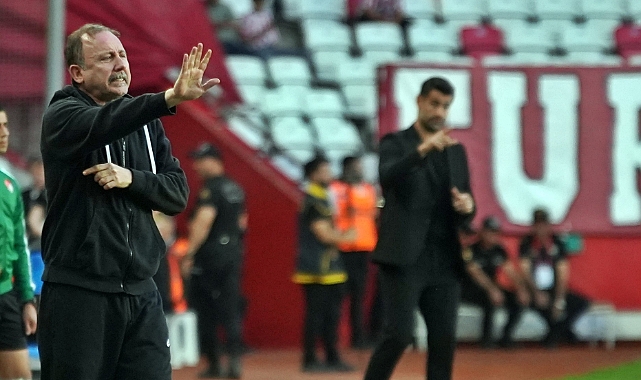 Sergen Yalçın: “Düşme hattı ile bağlantımızı kestik”