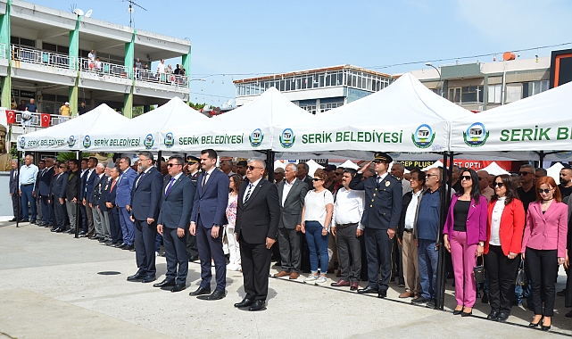 Serik'te 23 Nisan coşkuyla kutlandı