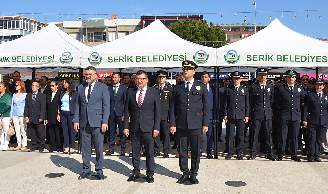 Serik'te Polis Teşkilatı'nın kuruluşu kutlandı