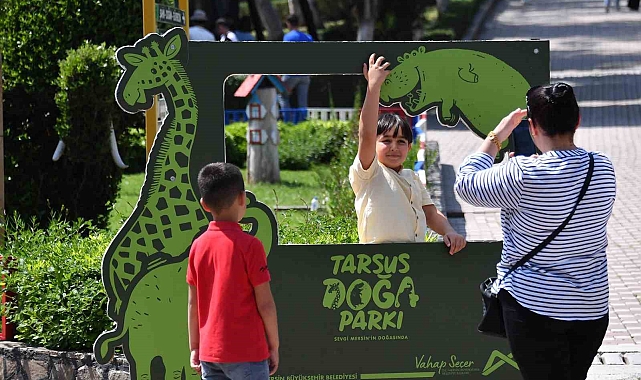 Tarsus Doğa Parkı ve Gençlik Kampı bayramda ziyaretçi akınına uğradı