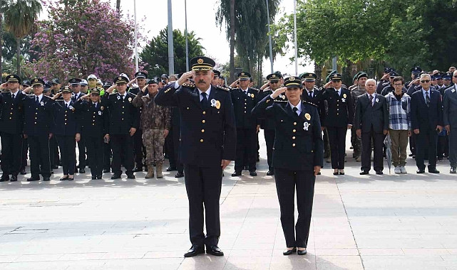 Türk Polis Teşkilatının Kuruluşunun 179. Yıl Dönümü Mersin'de kutlandı