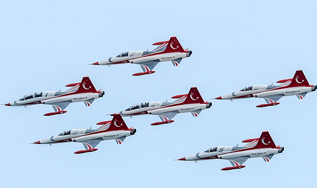 Türk Yıldızları 23 Nisan'da Antalya'da