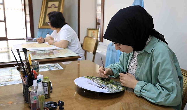 Unutulmaya yüz tutmuş sanat dallarından oluşan eserler