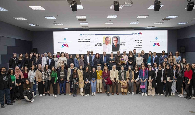 Usta yazarlar 'Diyaloglar' serisini bu kez Mersin'de gerçekleştirdi
