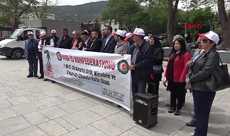 Afyonkarahisar'da 1 Mayıs kutlandı
