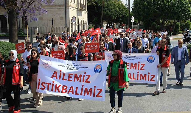 'Ailemiz İstikbalimiz' kortej yürüyüşü gerçekleştirildi