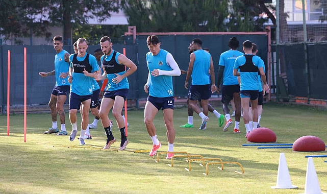 Alanyaspor'da, Antalya derbisi hazırlıkları başladı
