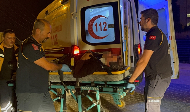 Alkol komasına girip kaldırıma başını çarptı