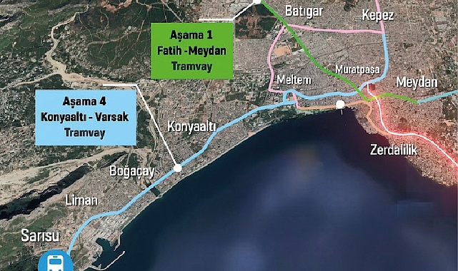 Antalya'da 4. Aşama Raylı Sistem ihalesi yapıldı