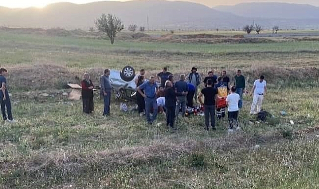 Antalya’da otomobil takla attı: 2 ölü, 3 yaralı