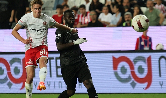 Antalyaspor evinde Pendikspor'u geçemedi