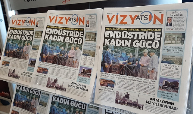 ATSO’dan aylık gazete: ATSO Vizyon