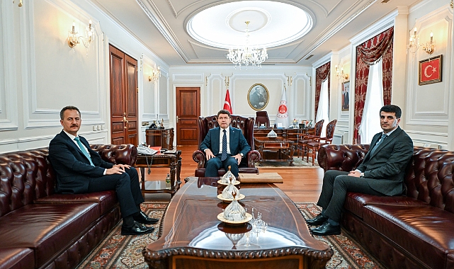 Bakan Tunç, Savunma Sanayii Başkanı Görgün ile görüştü
