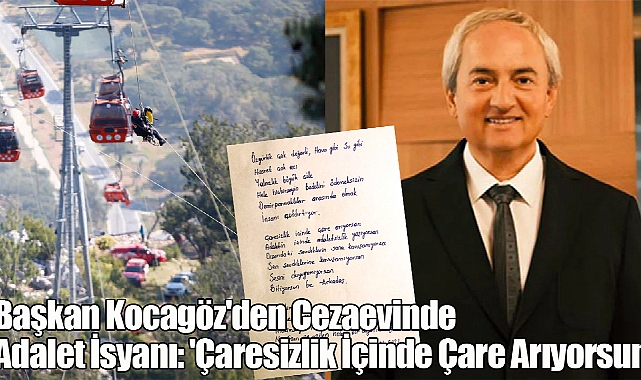 Başkan Kocagöz'den Cezaevinde Adalet İsyanı: 'Çaresizlik İçinde Çare Arıyorsun