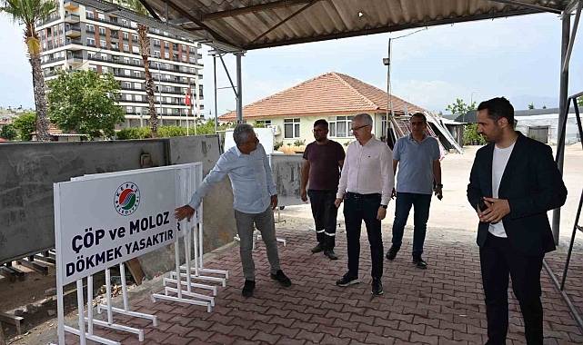 Başkan Vekili Altekin, belediye tesislerini inceledi
