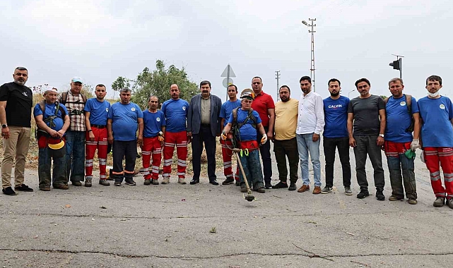 Başkan Yıldız, 1 Mayıs'ta sahada çalışan işçileri ziyaret etti