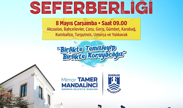 Bodrum'da genel temizlik çalışması yapılacak
