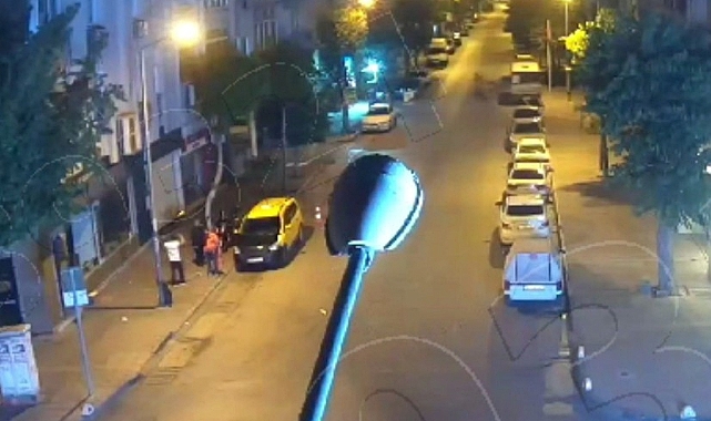 Çaldıkları ticari taksiye müşteri almışlar