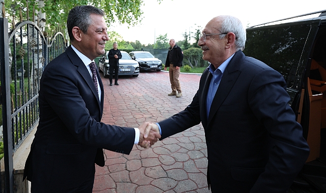CHP Genel Başkanı Özel, Kılıçdaroğlu ile bir araya geldi
