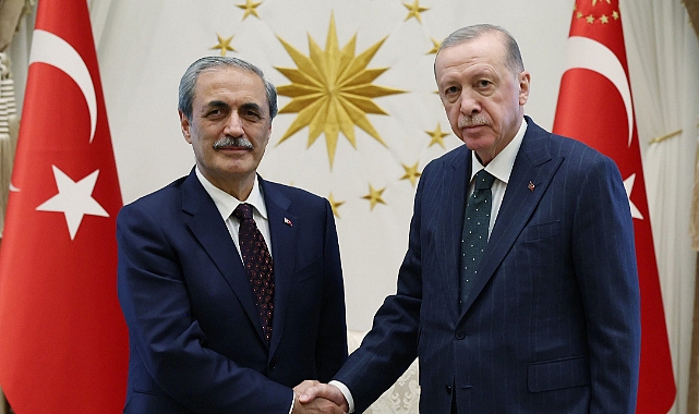 Cumhurbaşkanı Erdoğan, Yargıtay Cumhuriyet Başsavcısı Şahin ile görüştü