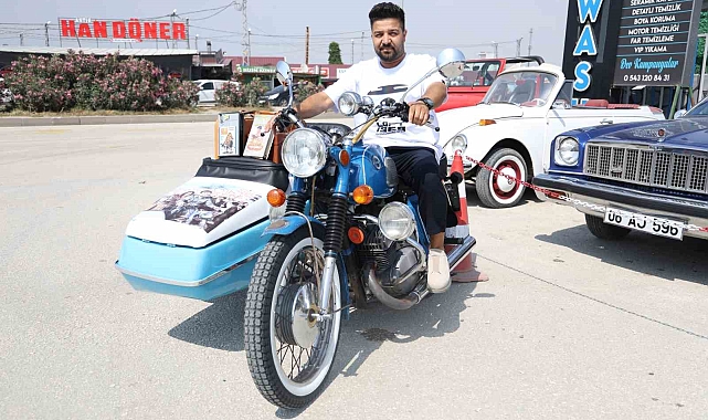 'Doktor Civanım filmindeki motosikletin orijinali bende' dedi, depremzedeler için satışa çıkardı