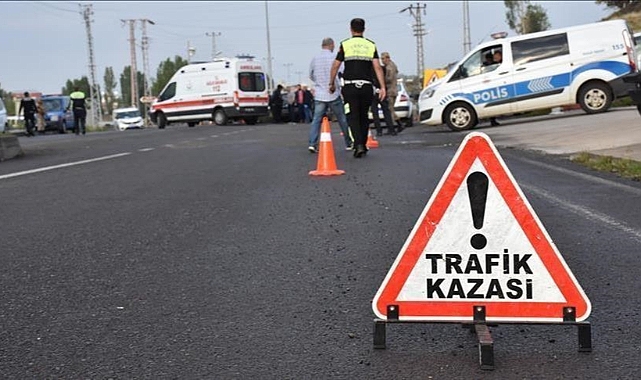 Duvara çarparak alev alan otomobilde Polonyalı 2 turist öldü