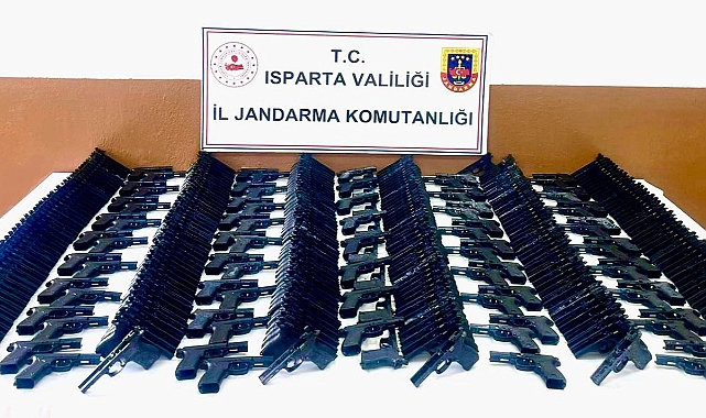 Elektrikli bisikletten tabancaya ele geçirildi