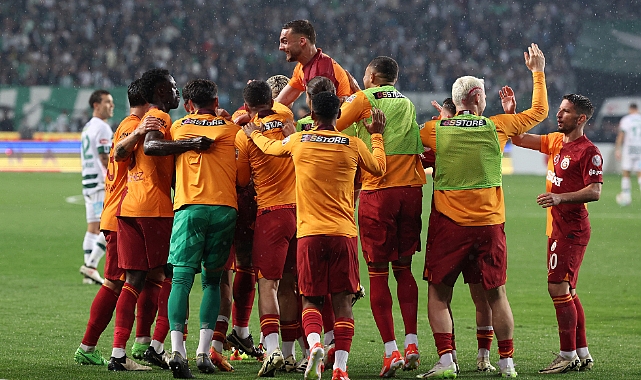 Galatasaray, Konya'da Kazandı! 24'üncü Şampiyonluğa Ulaştı