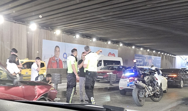 Güllük Alt Geçidi’nde kaza!