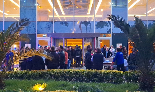 Hastanenin bodrum katında yangın çıktı