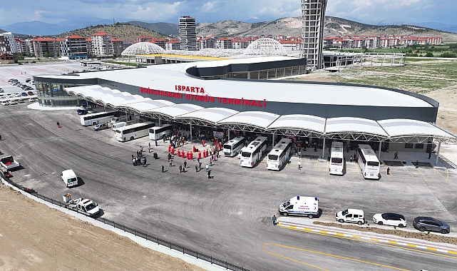 Isparta Otogarı yeni yerinde