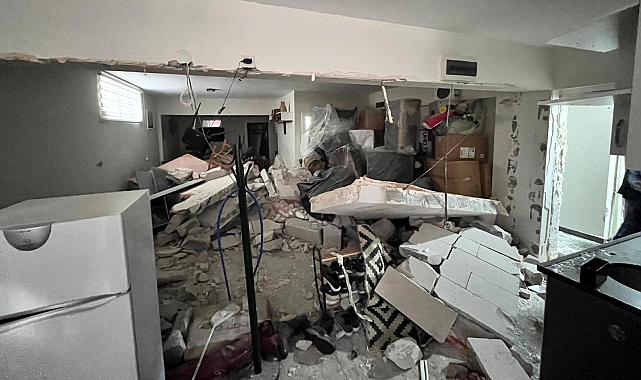 Isparta'da 6 katlı apartmandaki dairede patlama: 1 yaralı