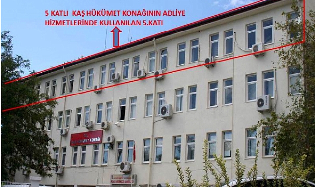 Kaş Adliyesi'nde başsavcı ile avukat arasında tuvaleti kullanma tartışması