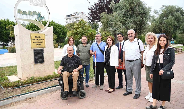 Konyaaltı'nda erişebilir park sayısı 13'e yükseldi