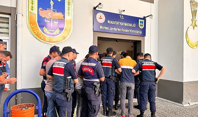 Manavgat’taki 15 hırsızlık olayı aydınlatıldı: 20 gözaltı