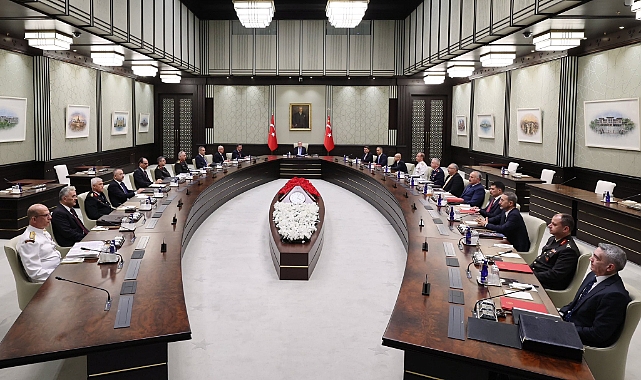 Milli Güvenlik Kurulu (MGK) toplantısı sona erdi