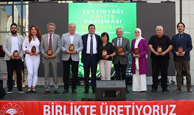 Zeytinyağı Üreticileri Ödüllendirildi: En İyi Zeytinyağları Seçildi