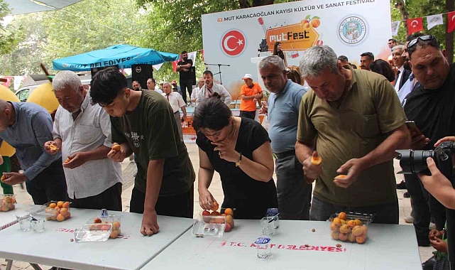Mut Karacaoğlan ve Kayısı Festivali coşkulu başladı