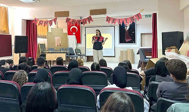 Öğrencilere 'siber farkındalık' eğitimi