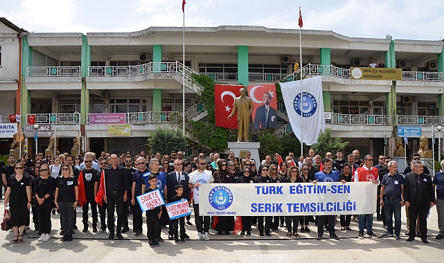 Öğretmenlerden şiddete karşı eylem