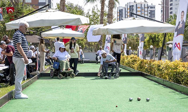 Özel bireyler Ortopedik Engelliler Bocce Turnuvası'nda yarıştı