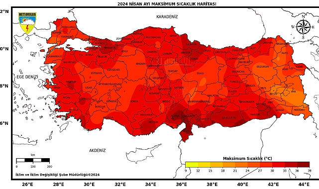 Son 53 yılın en sıcak nisan ayı yaşandı