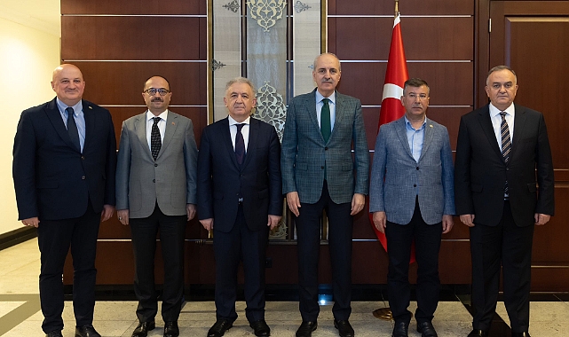 TBMM Başkanı Kurtulmuş, Astana Büyükelçiliği'ni ziyaret etti