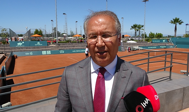 TTF Başkanı Cengiz Durmuş: Türkiye çığ gibi büyüyen bir tenis kitlesine sahip olmaya başladı