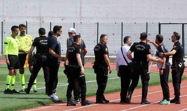 U15 Türkiye Futbol Şampiyonası'nda gerginlik