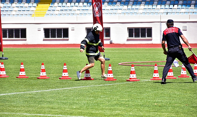Üniversitelerarası İtfaiye Oyunlarını İlk kez düzenlendi