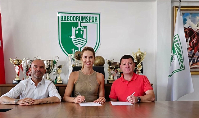 Voleybolda Bodrumspor'da imzalar atılmaya başladı