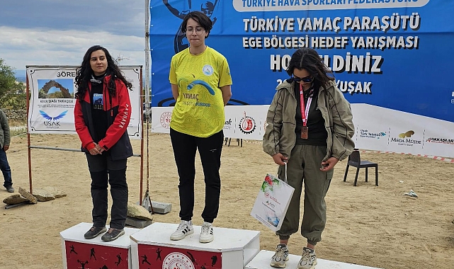 Yamaç Paraşütünde Ege birincisi oldu