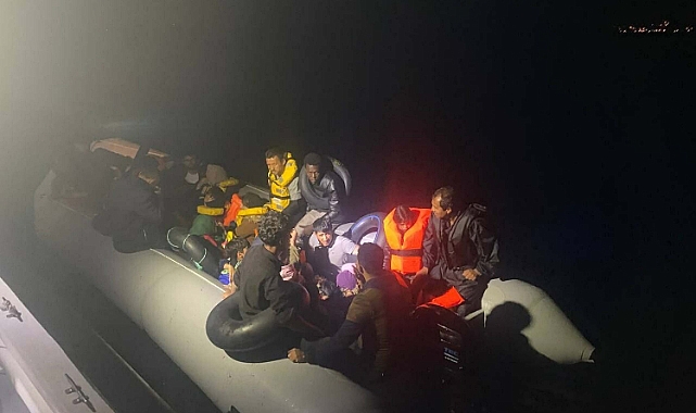 40 düzensiz göçmen yakalandı