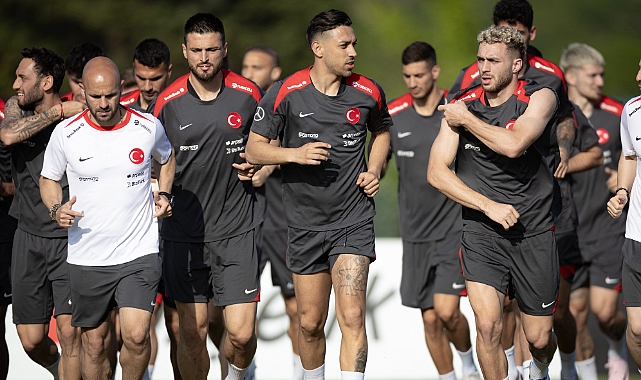A Milli Takım'da İtalya maçı hazırlıkları devam ediyor